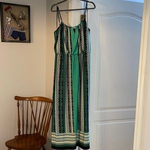 Multi-colored Maxi Dress